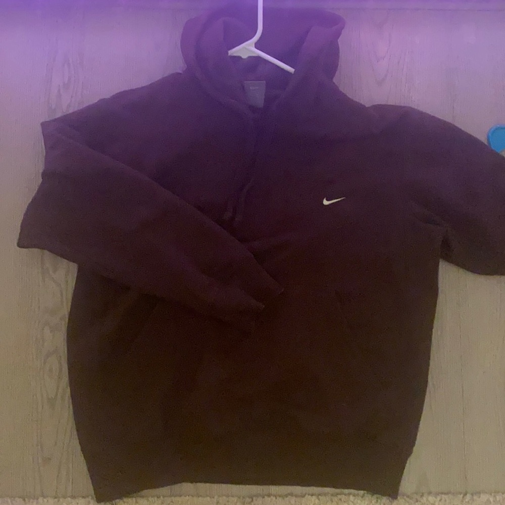Nike hoodies dark brown